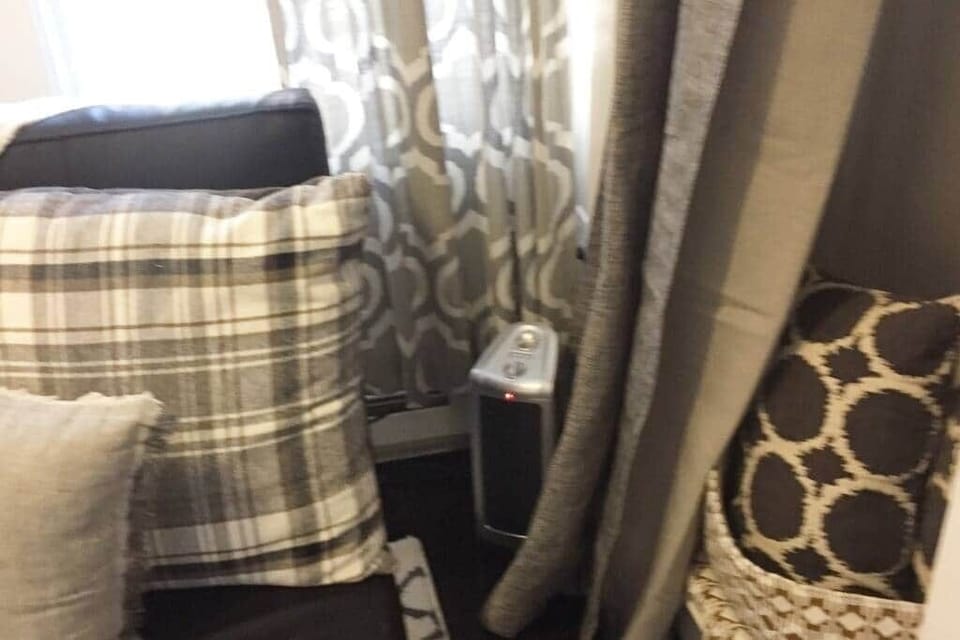 space heater for additional heat just in case 