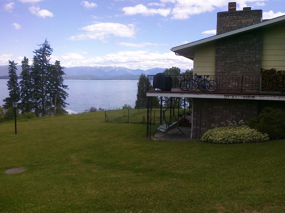 Room to roam around this beautiful home. 