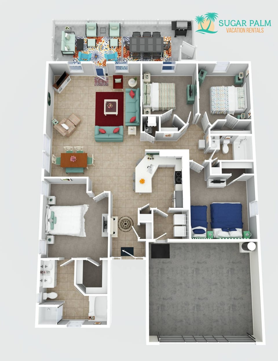 3D home layout