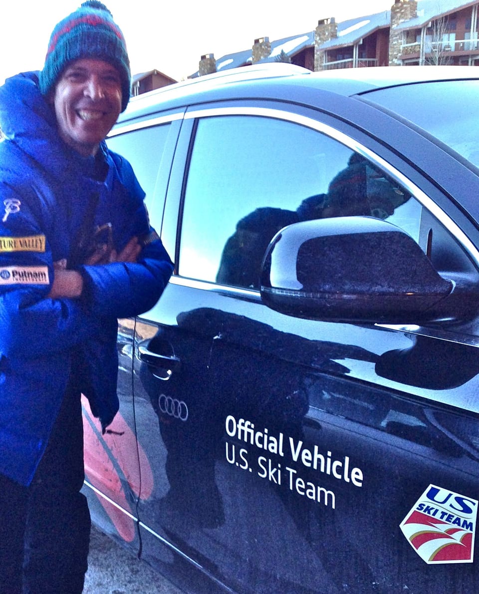 Proof Positive - Definitely on the US Ski Team. You meet the nicest people at DV