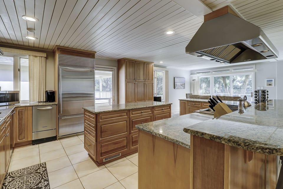 Sub-Zero refrigerator and separate ice maker