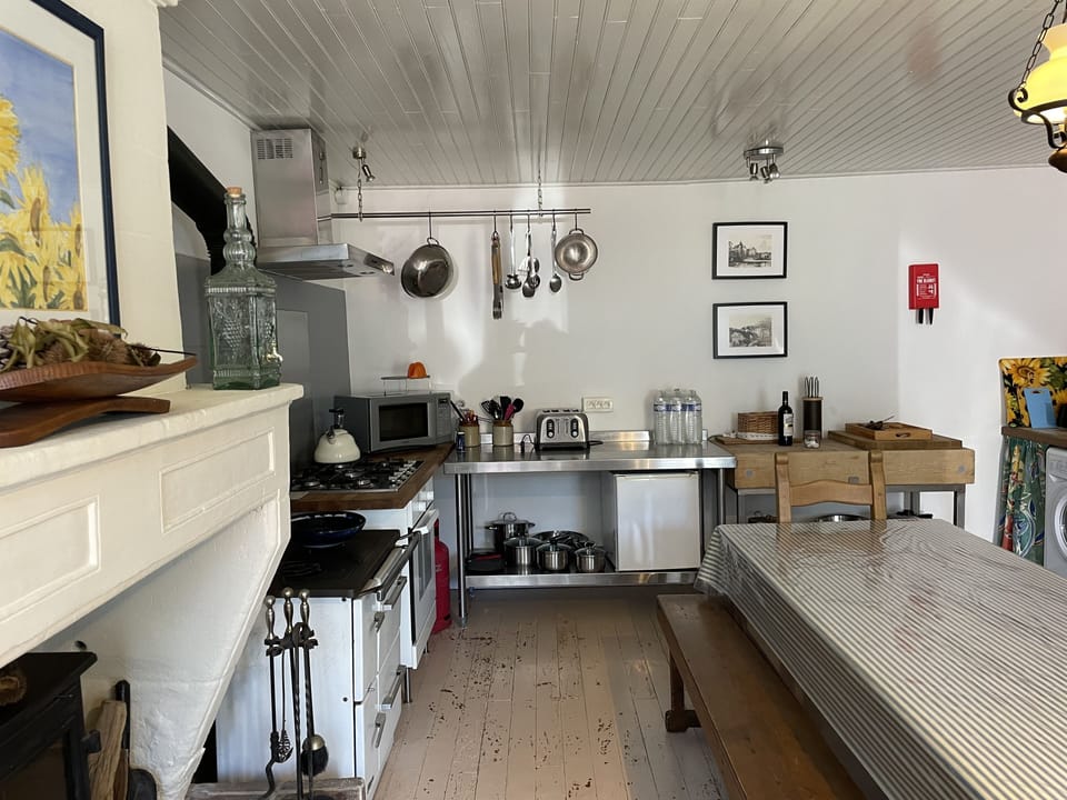 The large family kitchen - old style but with all mod cons 