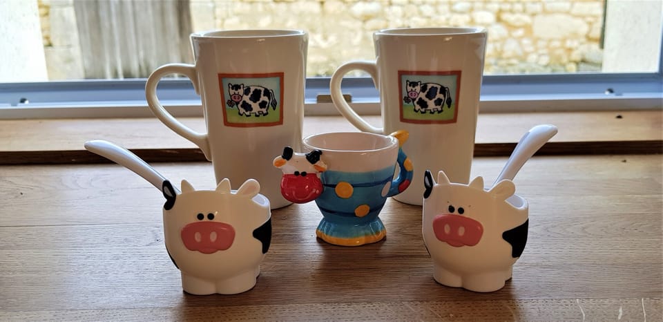 For our younger guests - because L'Etable used to be a cowshed