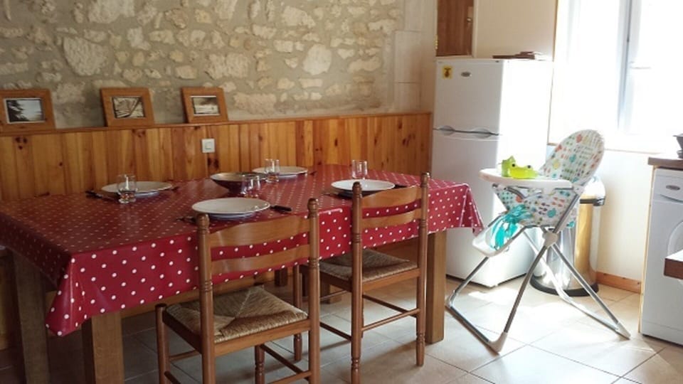 The family dining table can comfortably seat up to 8 - for convivial evenings in