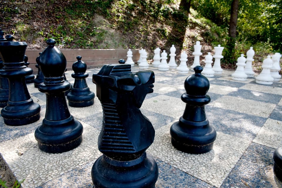 Giant chessboard