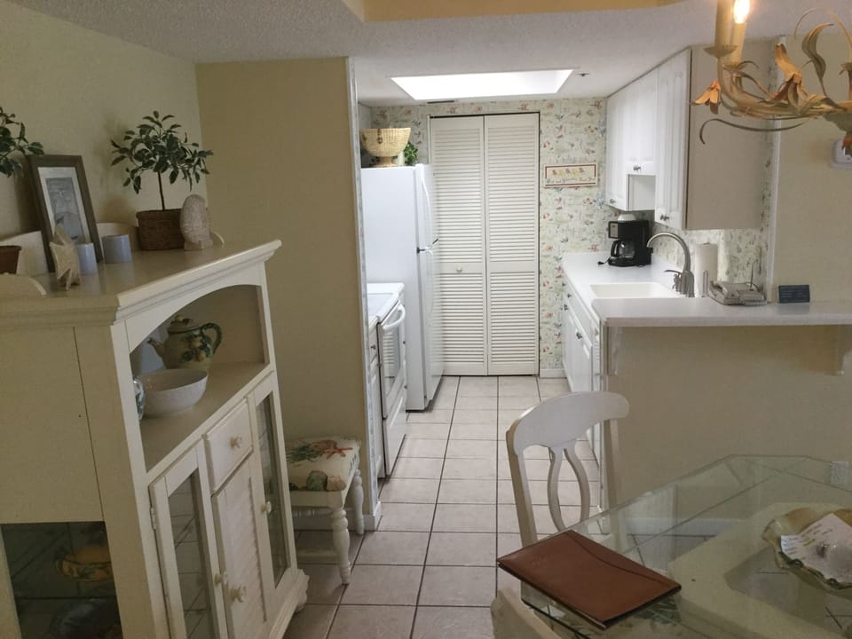 Dining and kitchen