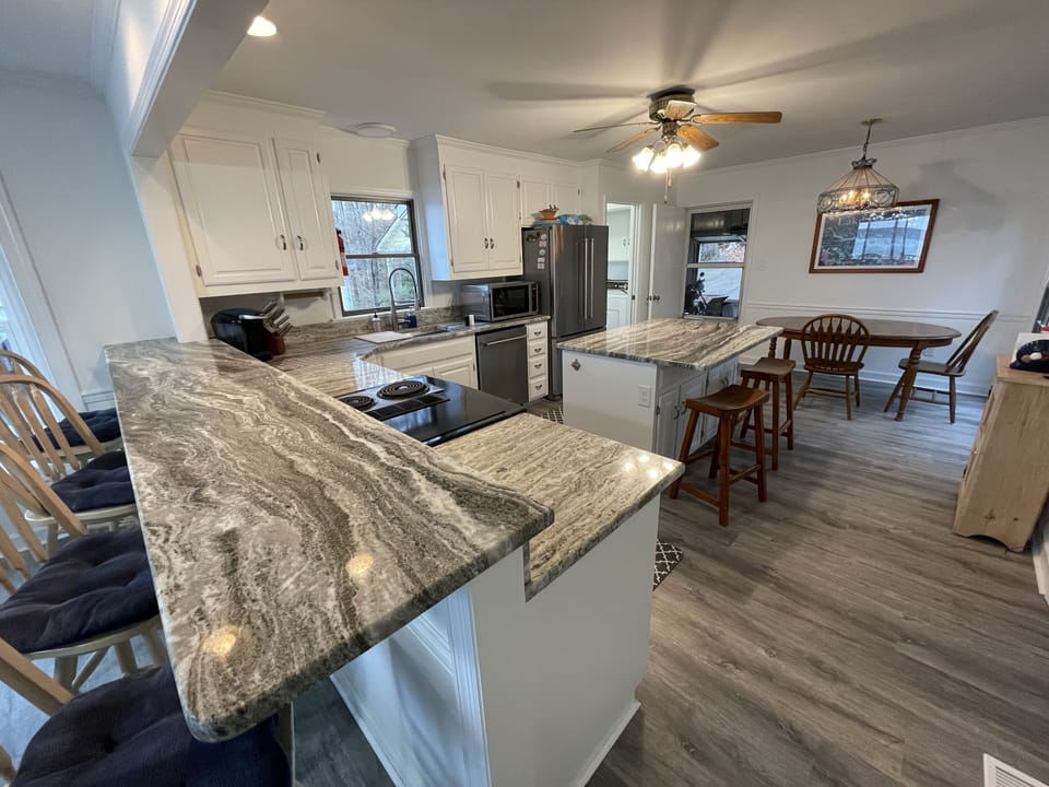 Recently remodeled kitchen