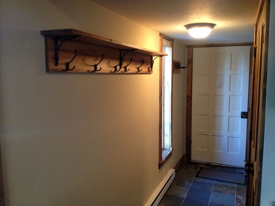 Lots of room for jackets, helmets, goggles, even a ski rack.