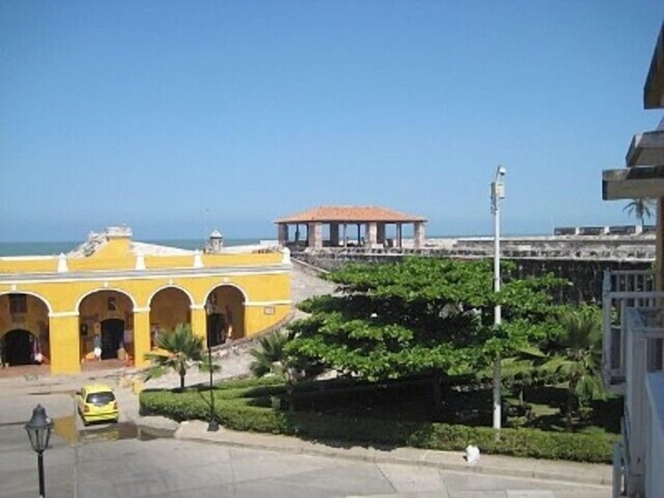 view from one of the balconies