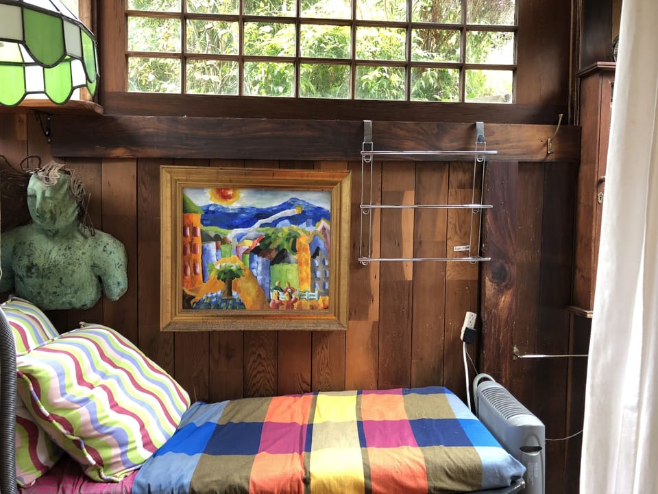 Lounge area in bathroom