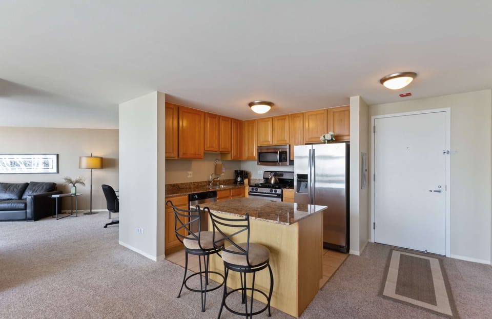 Fully equipped kitchen