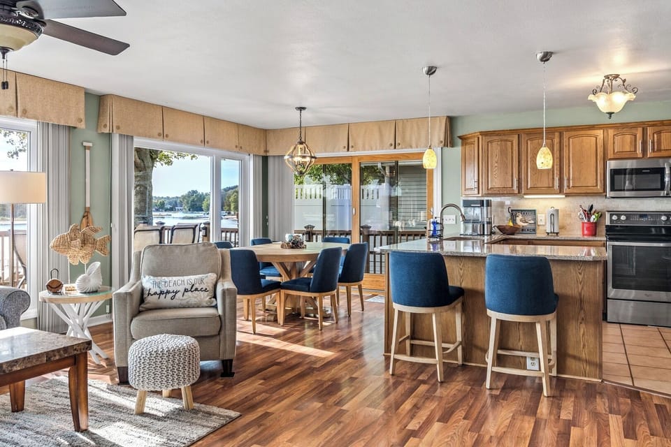 [Kitchen] View of the lake