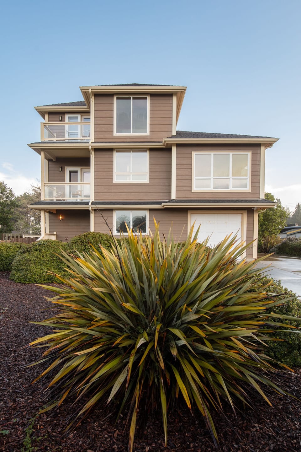 Frontal view of Beach House
