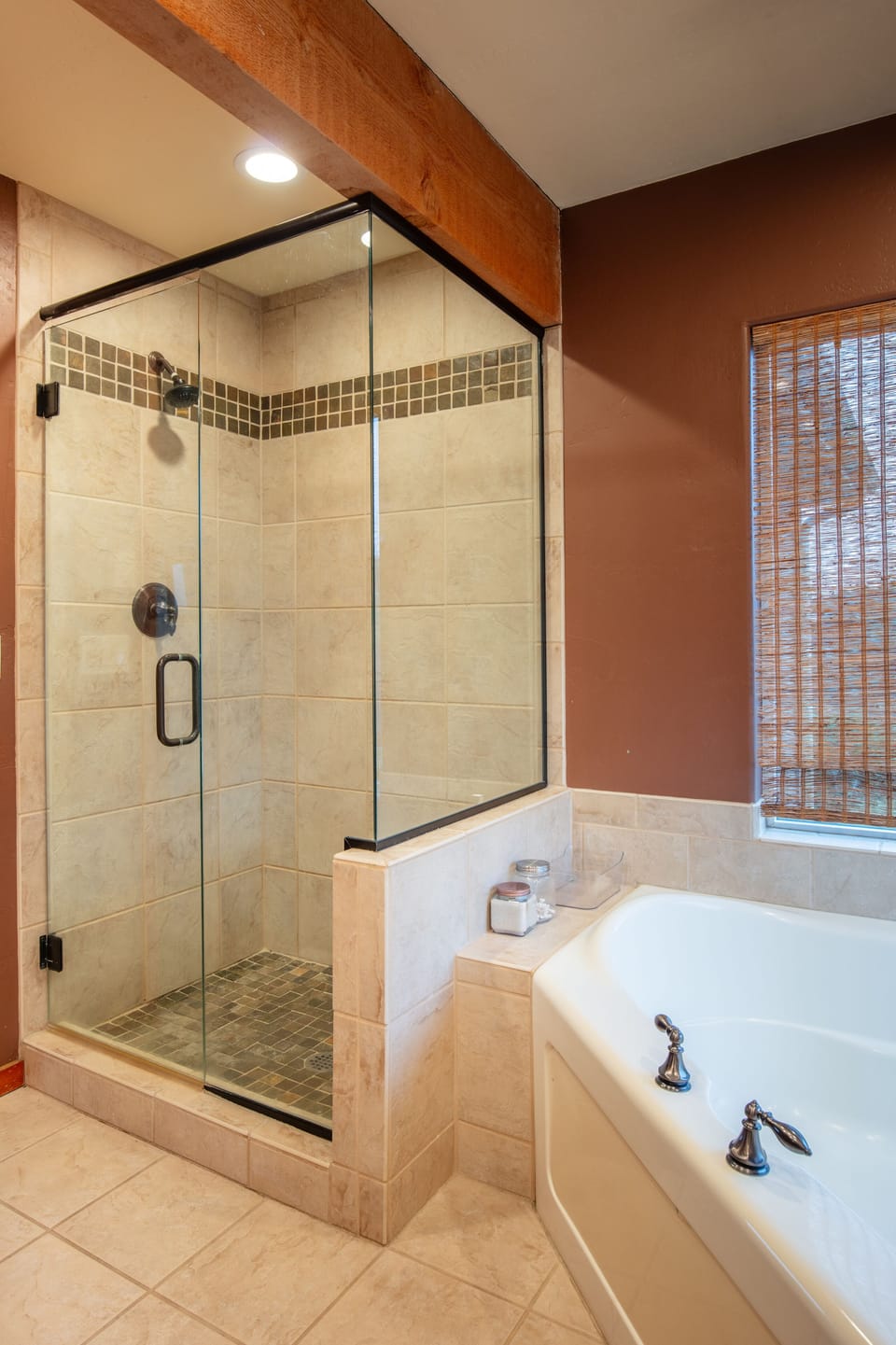 Primary bedroom shower