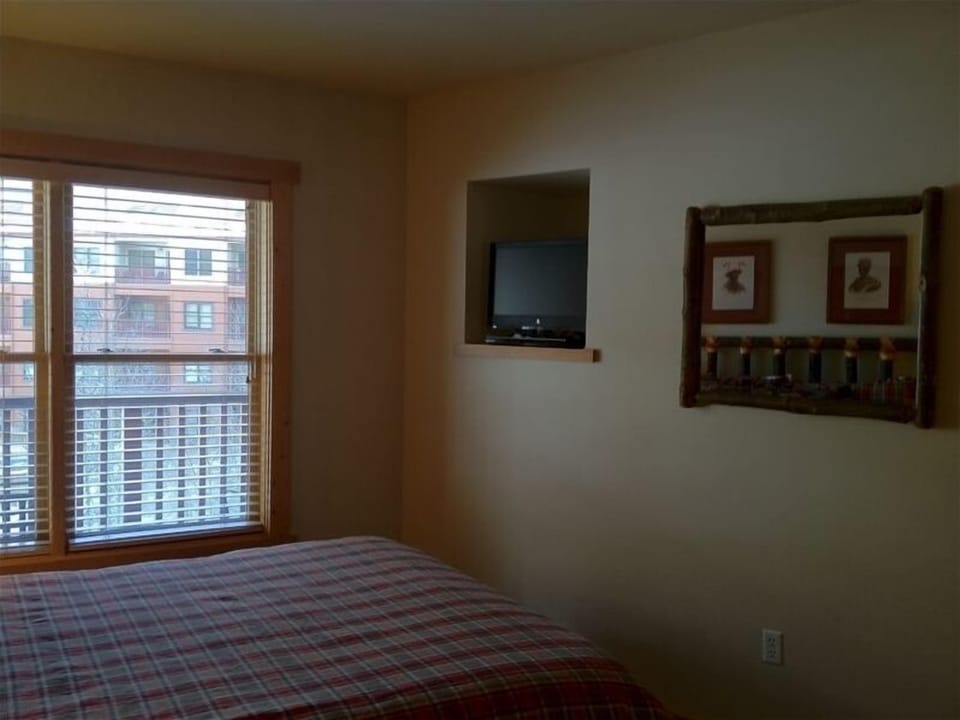 New flat-screen with DVD player in Master Bedroom