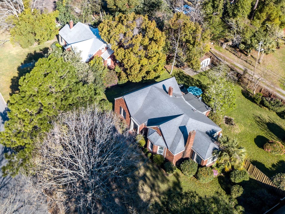Aerial of House