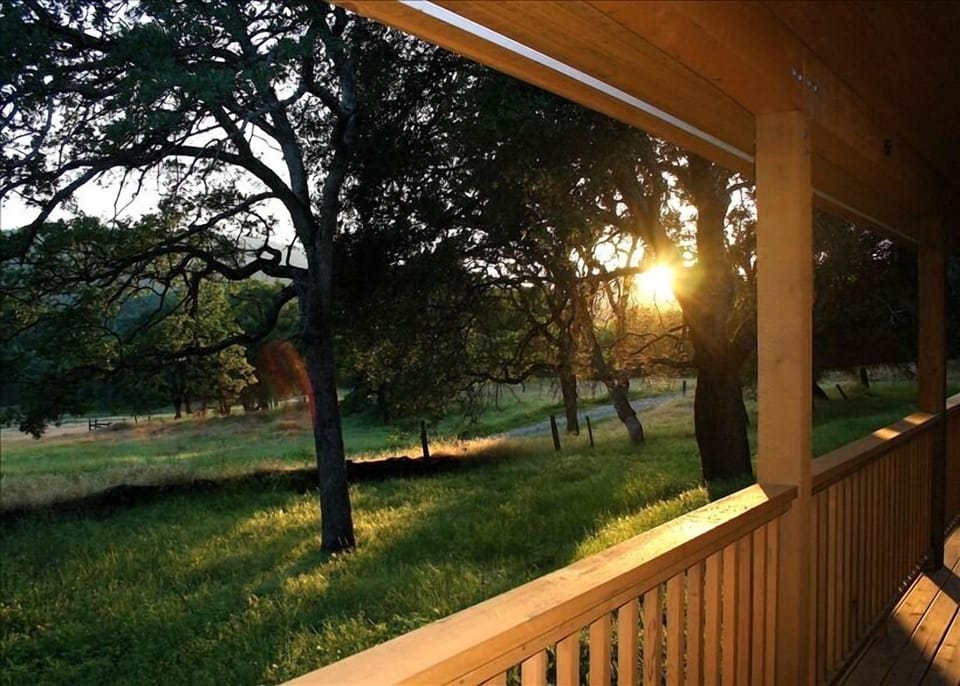 Enjoy golden sunsets on your 17 private acres