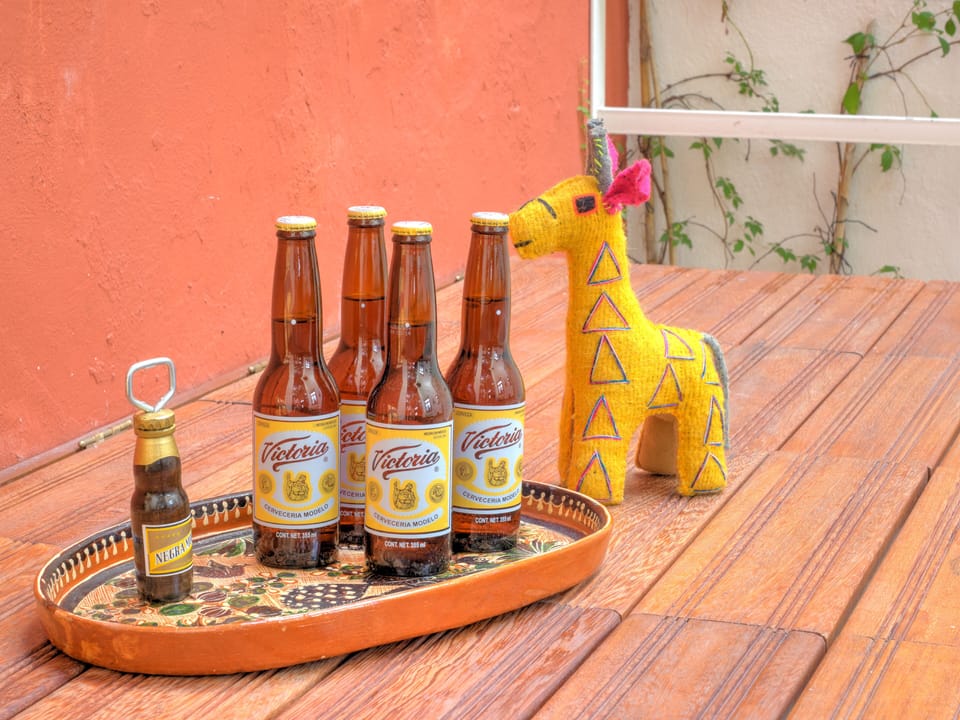 4 complimentary beers included in every booking.
