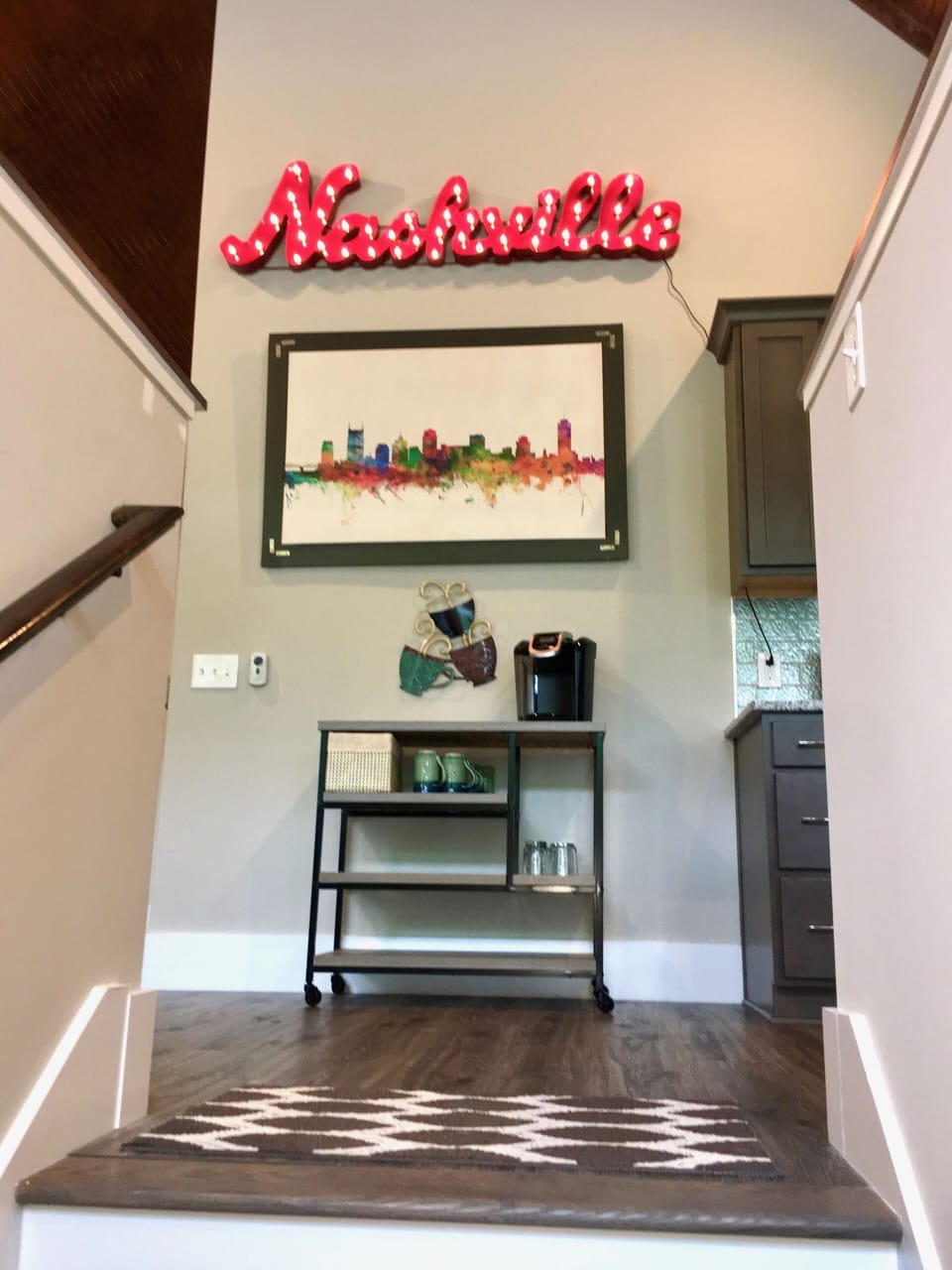 Private Entrance leads to luxurious second floor suite