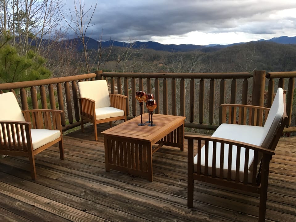 Deck in Winter