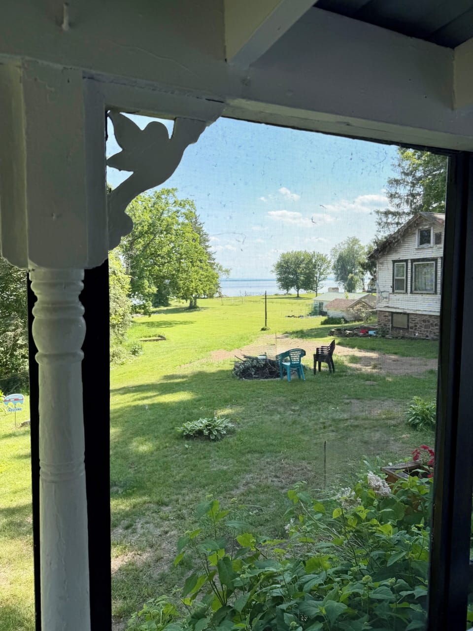 Property view from porch 