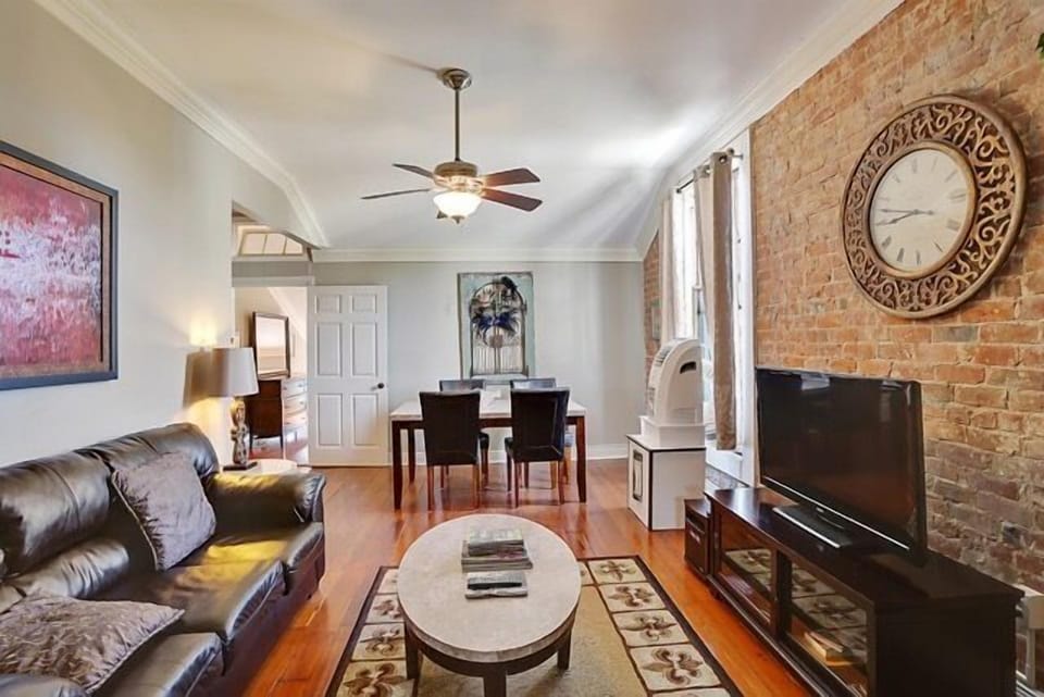 Relax and unwind in the spacious living and dining room.