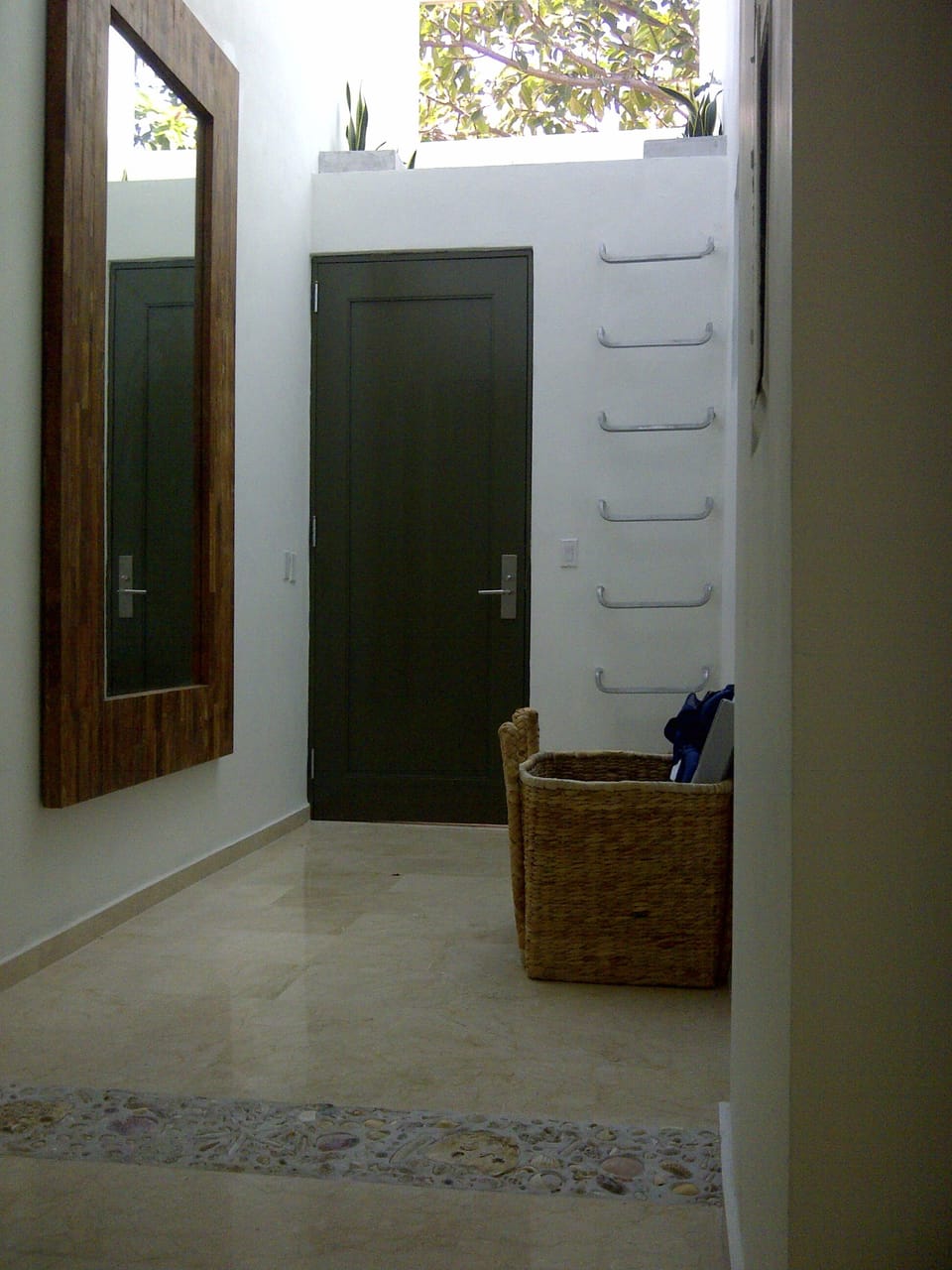 Entrance view from inside