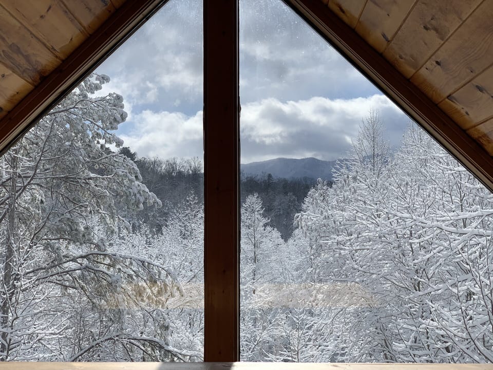 Recent heavy snowfall 