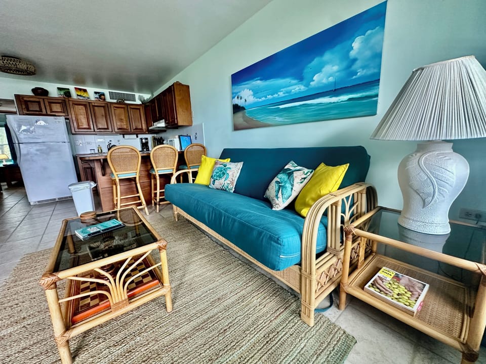 Double sleeper in living area