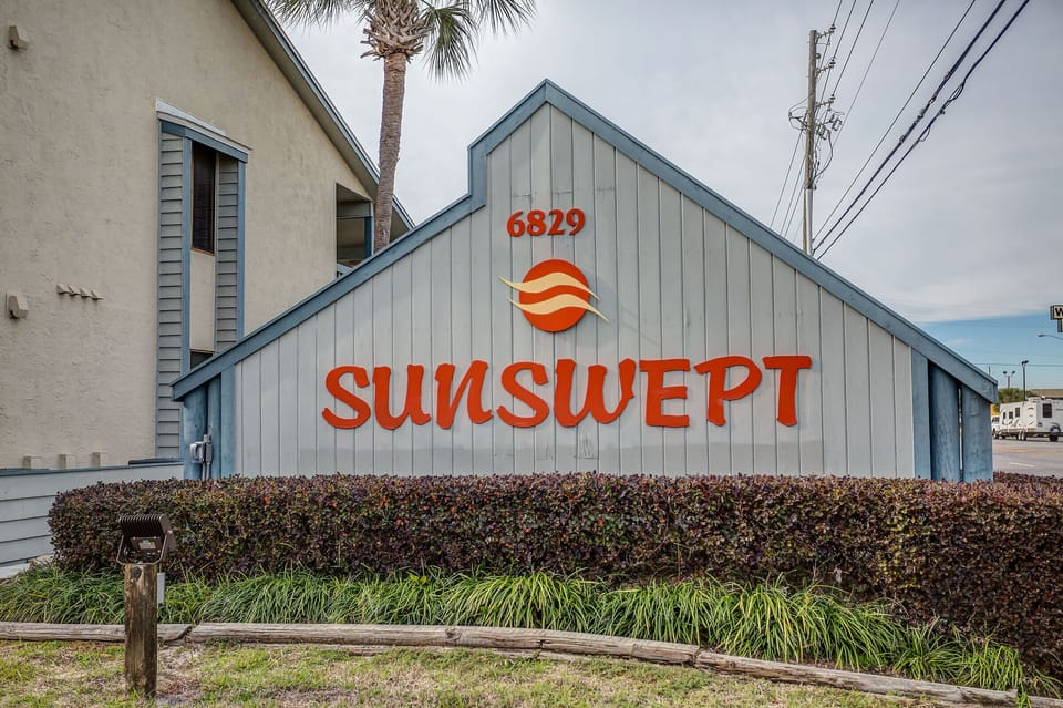 We are located in the well maintained and family oriented Sunwept Condominiums.