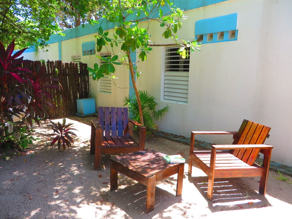 Relaxing in your own garden