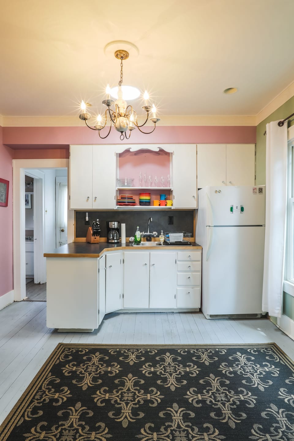 Fully stocked kitchen 