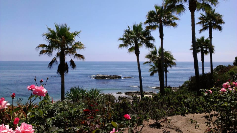 View from Heisler park not the house