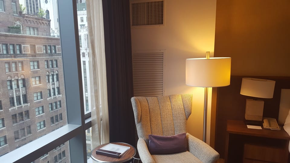 Chair in room