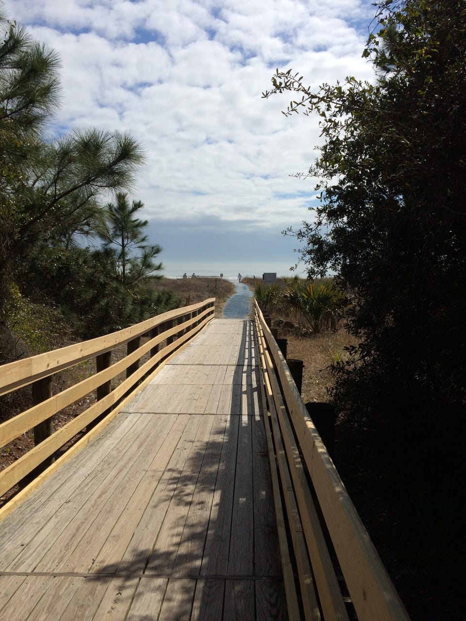 Walk south to this beach path @ Adler Lane by Marriott's Loggerhead Lounge