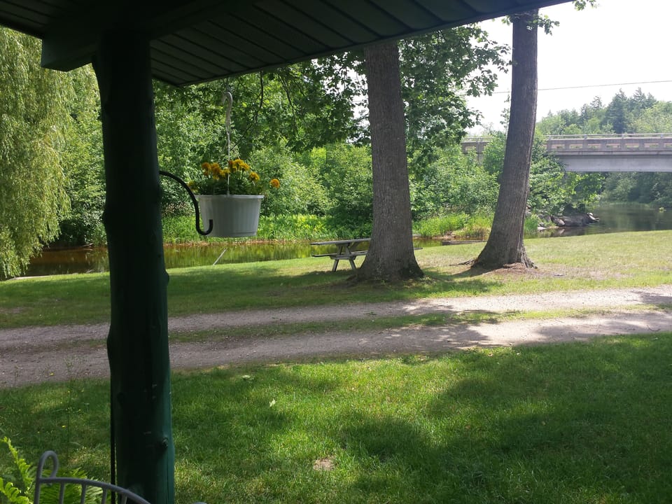 View North from the porch