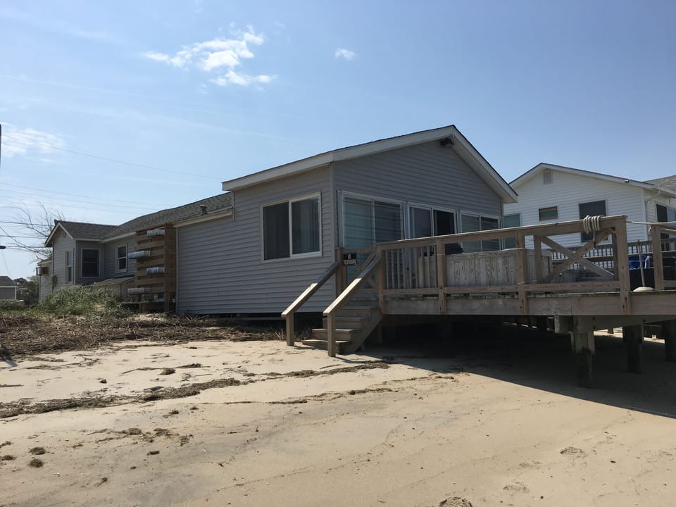 Home from next door-able to see low tide 