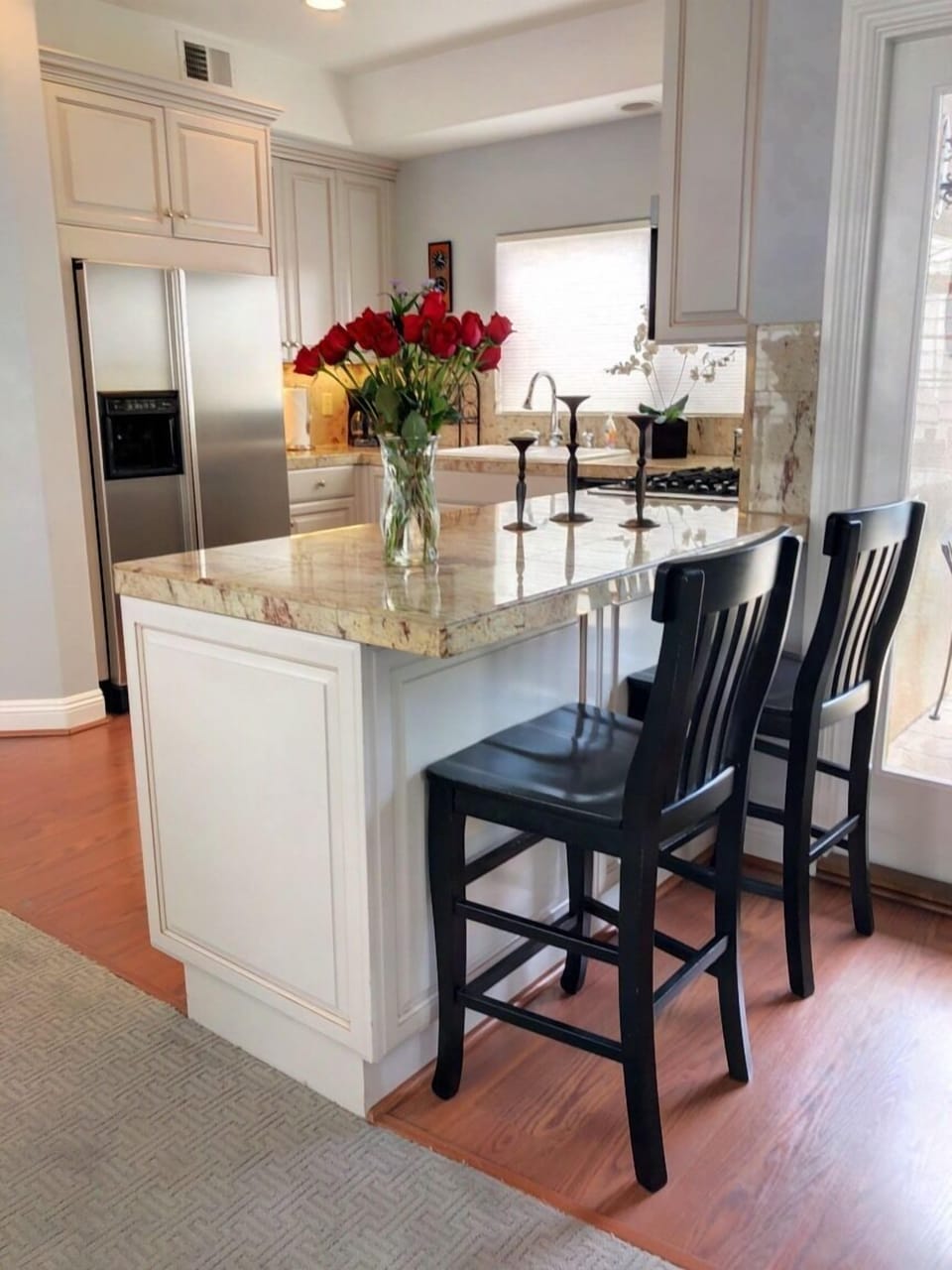 Kitchen Island-Seating for two.