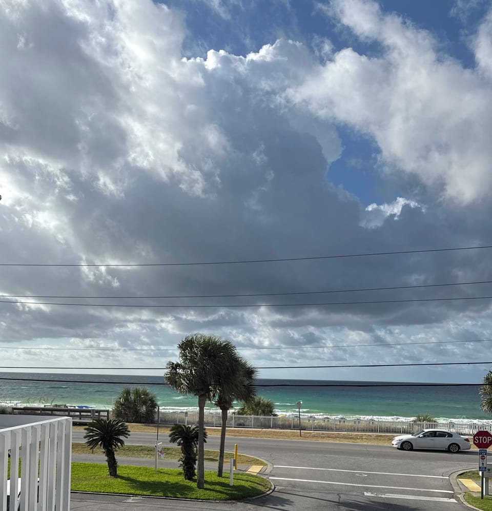View from patio