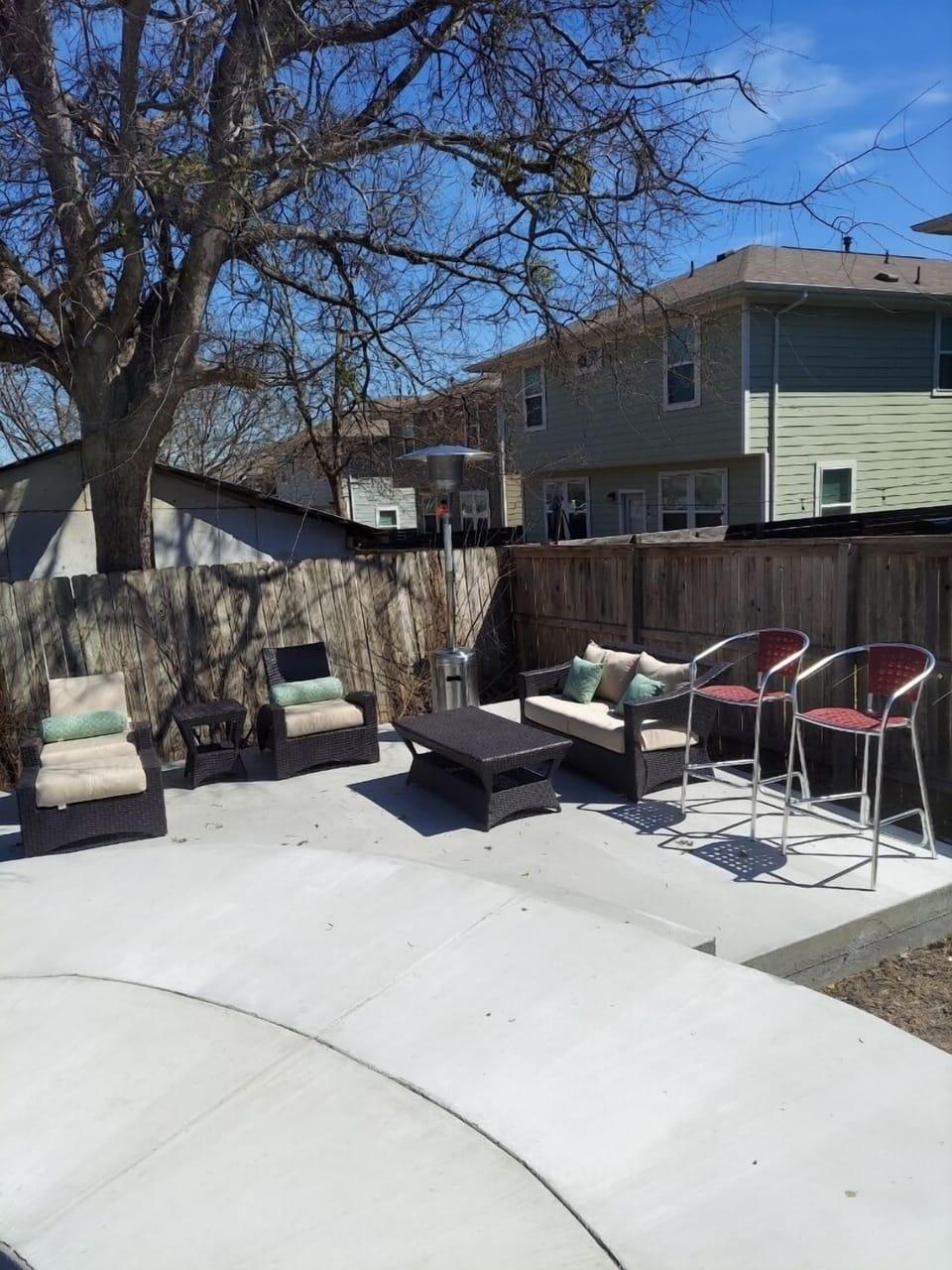 Stainless Steel 46,000 BTU Commercial Patio Heater