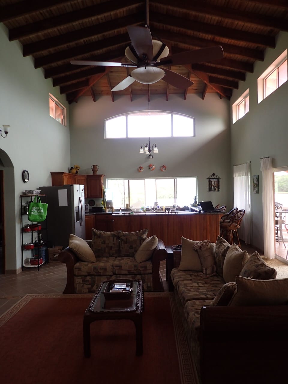 The upper windows open to allow the cool breezes in from the Bight.