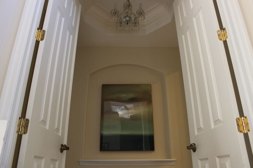 Entrance to master bedrooom suite