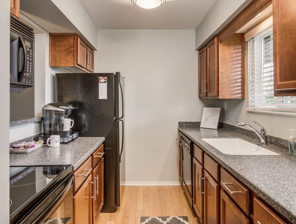 We offer our guests a Keurig with a wide variety of k-cup flavors.   