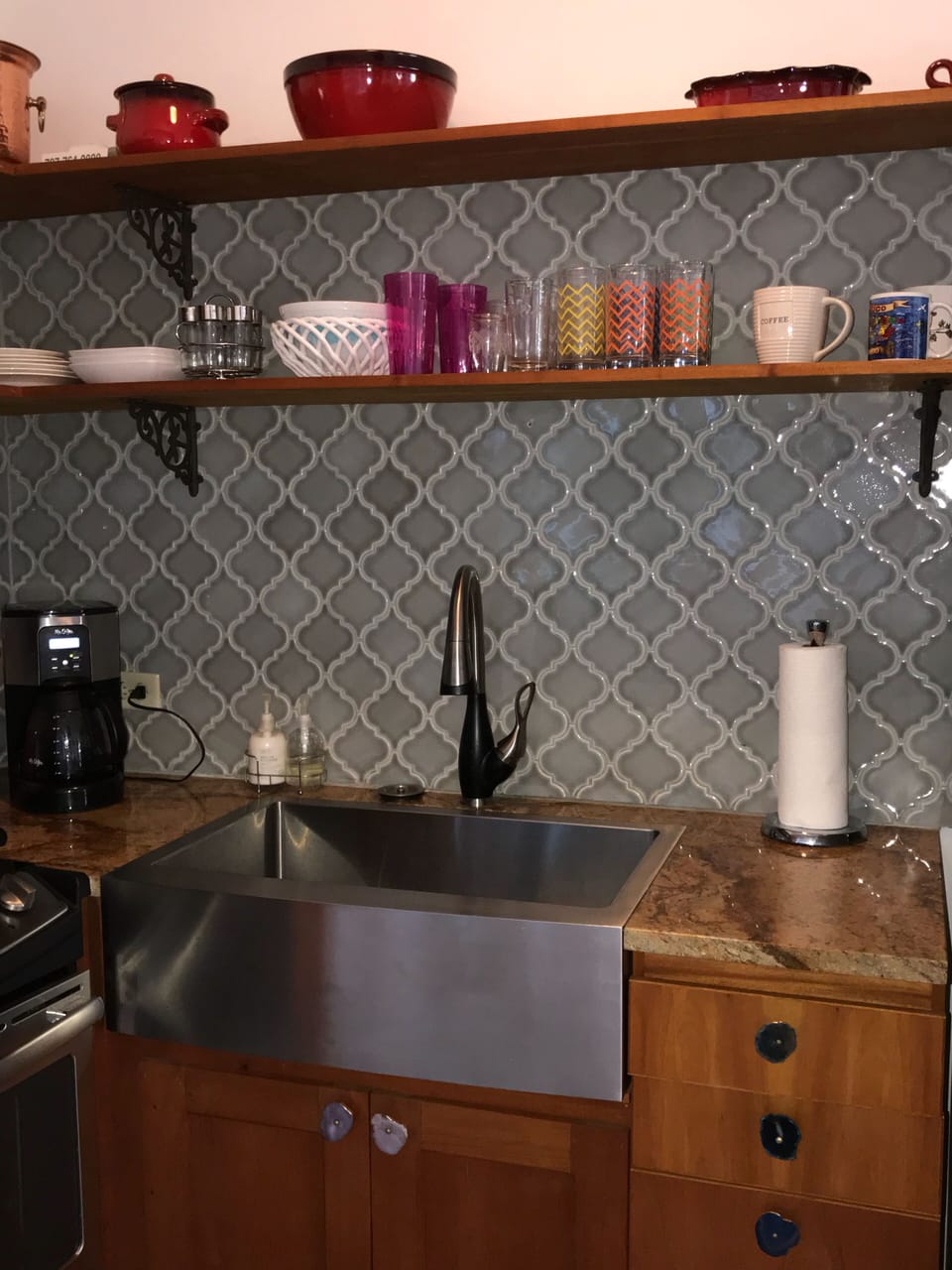 fully stocked kitchen