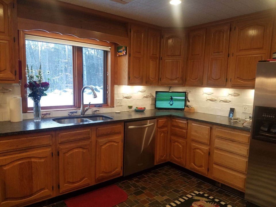 You`ll feel right at home in our kitchen