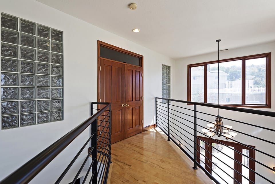 Entry to master suite. 