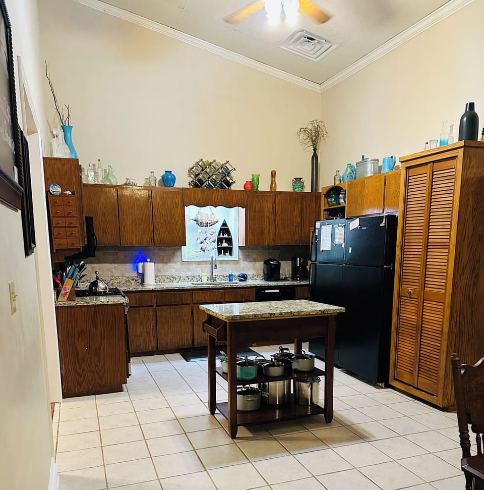 Well stocked kitchen everything you need to cook with