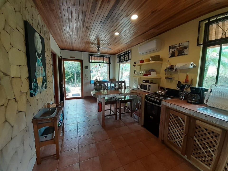 Kitchen looking back to the entry