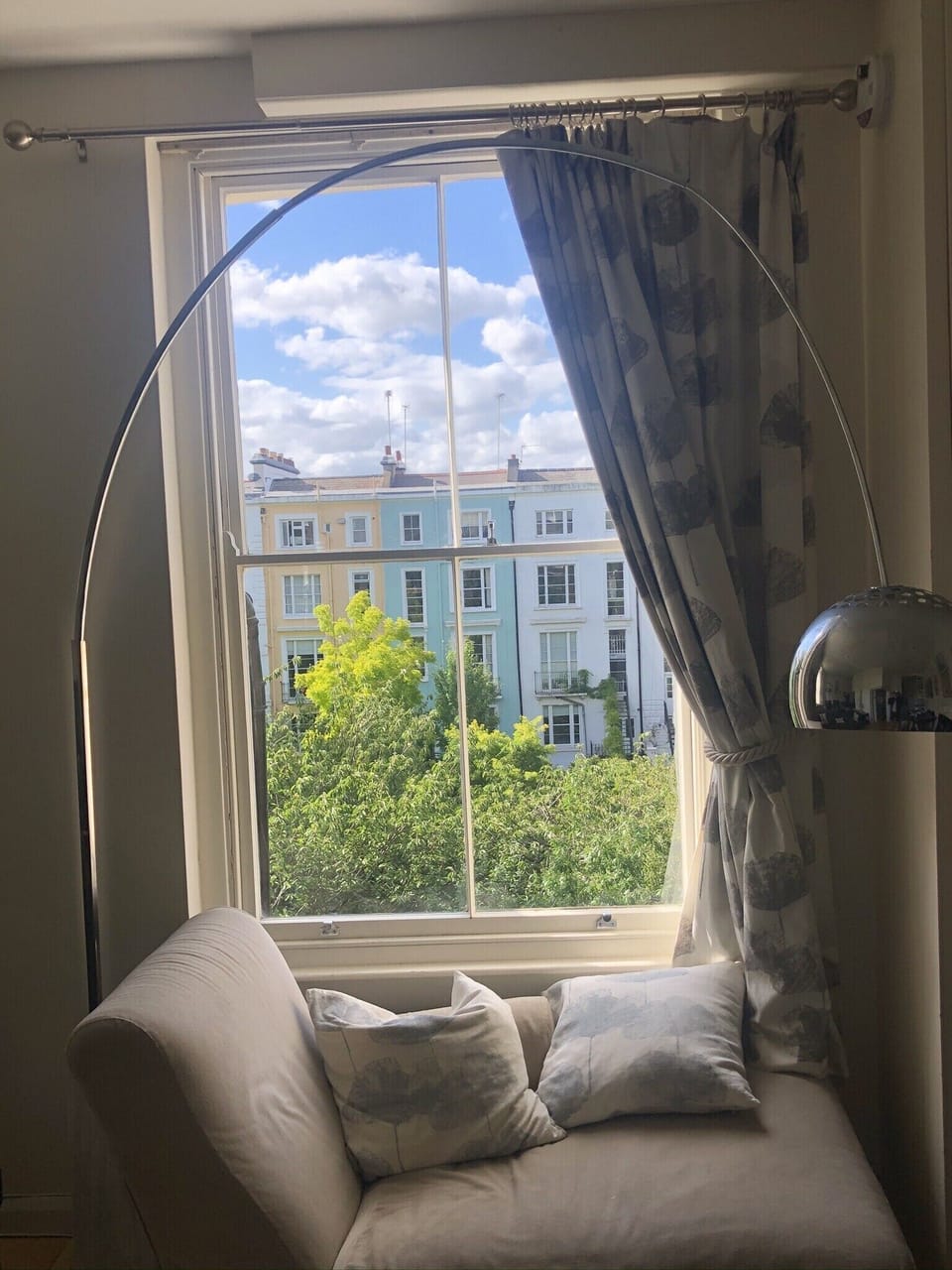 My favorite spot in the house - to work, read, watch TV or just daydream. 
