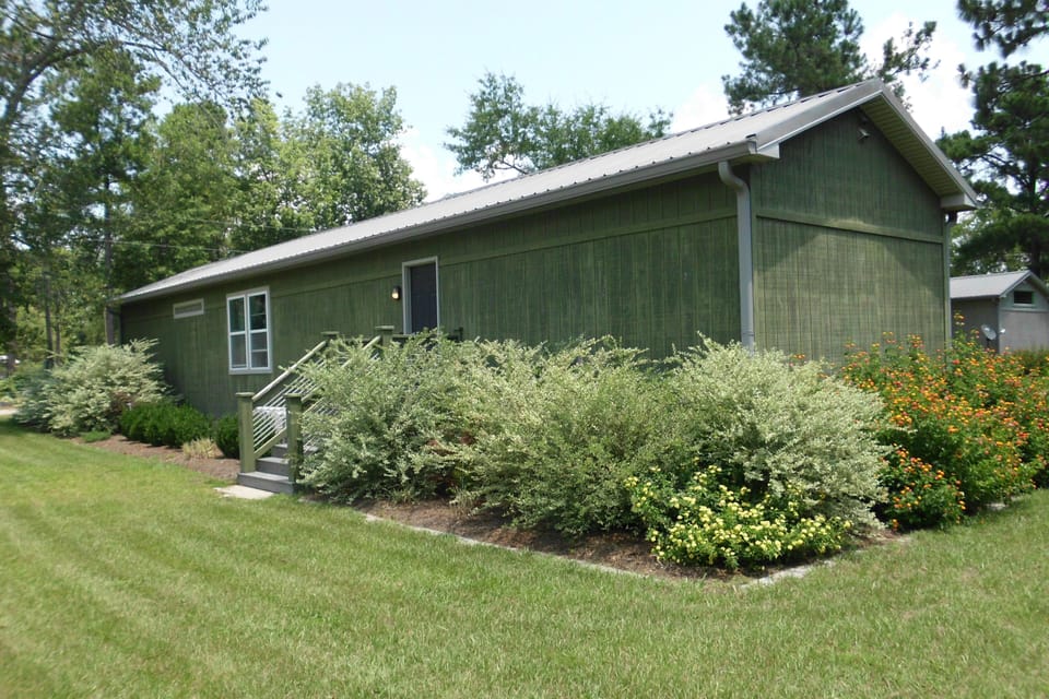 Rear entrance from Fence
